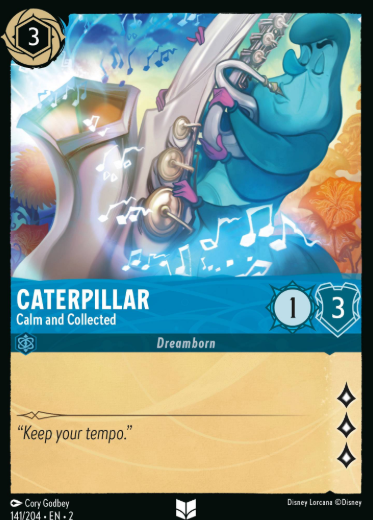 #141 Caterpillar - Disney Lorcana Rise of the Floodborn