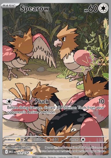 #151 Spearow Mega Evolutions
