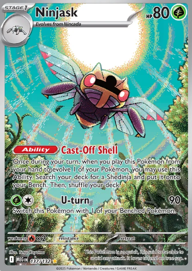 #137 Ninjask Mega Evolutions