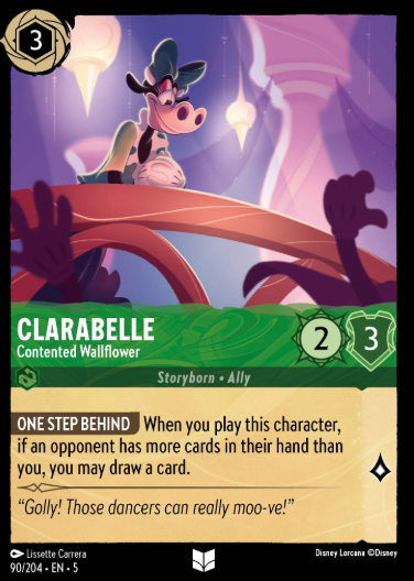 #090 Clarabelle - Disney Lorcana Shimmering Skies