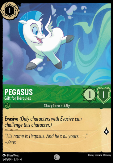 #084 Pegasus - Disney Lorcana Ursula's Return