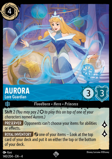 #140 Aurora - Disney Lorcana Ursula's Return