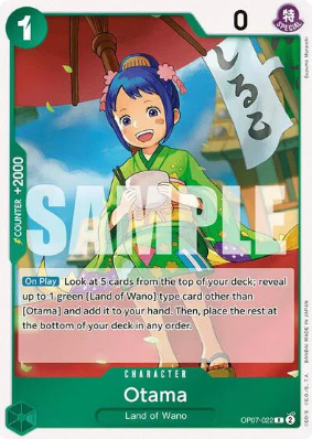 #022 Otama (Foil) - OP07 500 Years in the Future