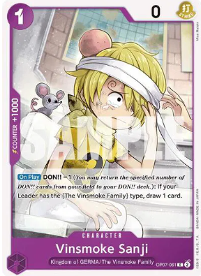 #061 Vinsmoke Sanji - OP07 500 Years in the Future