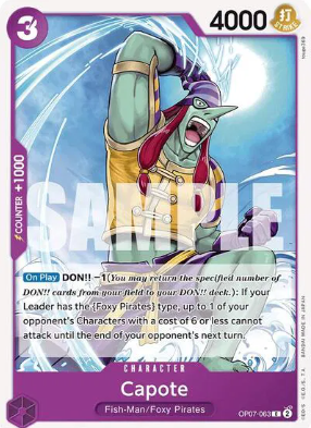 #063 Capote - OP07 500 Years in the Future