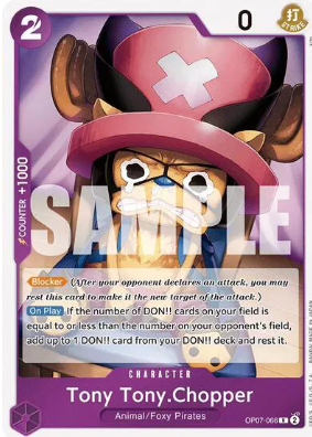 #066 Tony Tony. Chopper (Foil) - OP07 500 Years in the Future