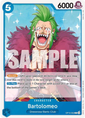#052 Bartolomeo - OP10 Royal Blood