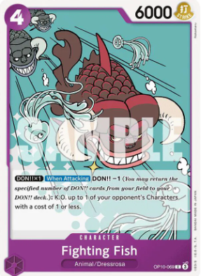 #069 Fighting Fish - OP10 Royal Blood