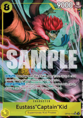 #112 Eustass "Captain" Kid (Parallel) - OP10 Royal Blood