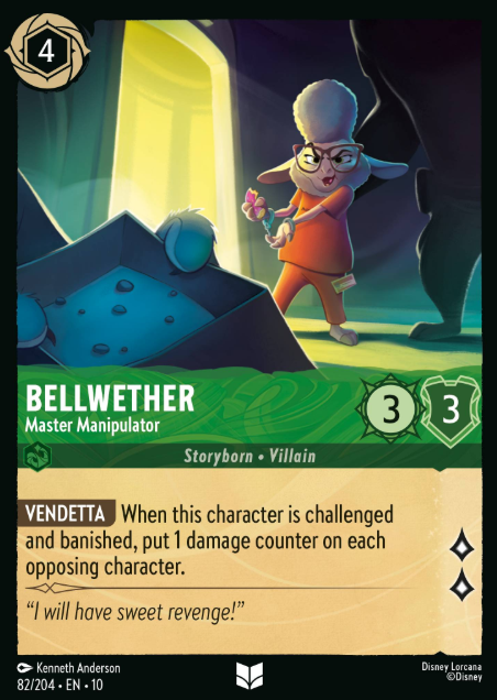 #082 Bellwether - Disney Lorcana Whispers in the Well