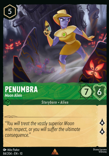 #084 Penumbra - Disney Lorcana Whispers in the Well