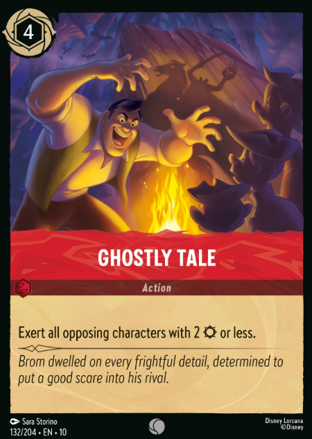 #132 Ghostly Tale - Disney Lorcana Whispers in the Well