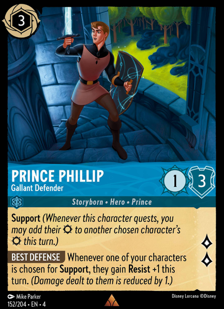 #152 Prince Phillip - Disney Lorcana Ursula's Return