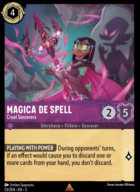 #053 Magica De Spell - Disney Lorcana Shimmering Skies