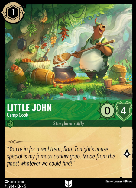 #071 Little John - Disney Lorcana Shimmering Skies