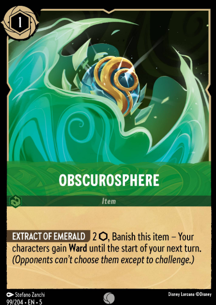 #099 Obscurosphere - Disney Lorcana Shimmering Skies