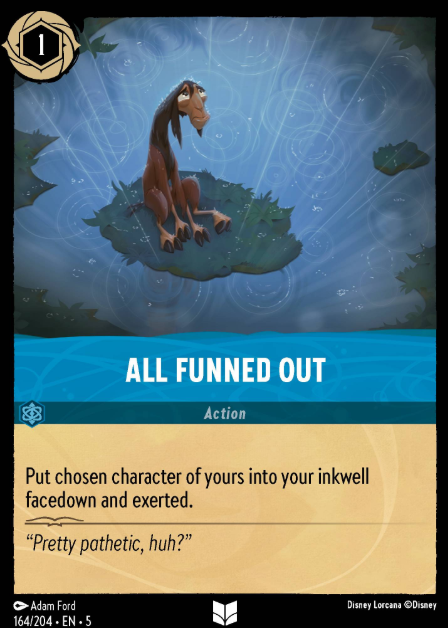 #164 All Funned Out - Disney Lorcana Shimmering Skies