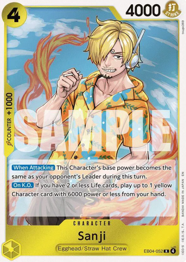 #EB04-052 Sanji (FOIL) - OP15 Adventure on Kami's Island