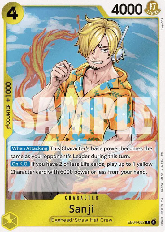 #EB04-052 Sanji (FOIL) - OP15 Adventure on Kami's Island