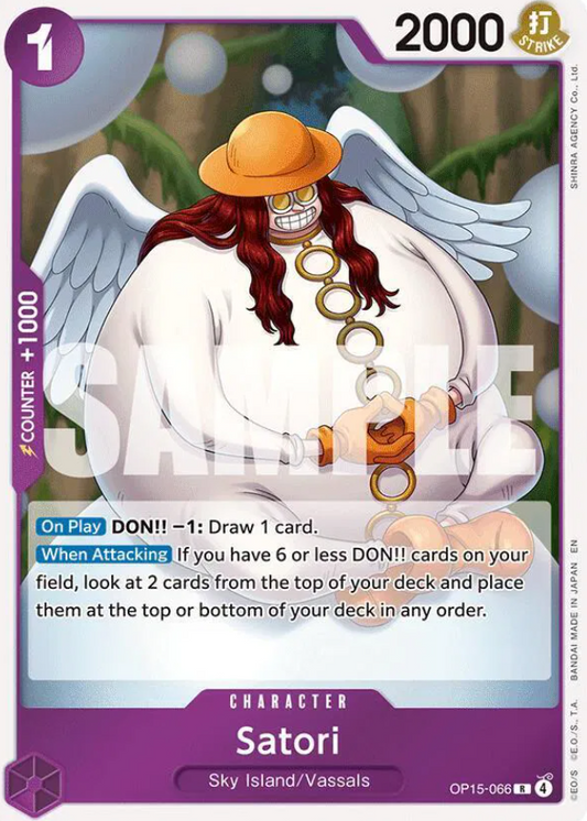 #066 Satori (FOIL) - OP15 Adventure on Kami's Island