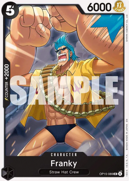 #089 Franky - OP15 Adventure on Kami's Island