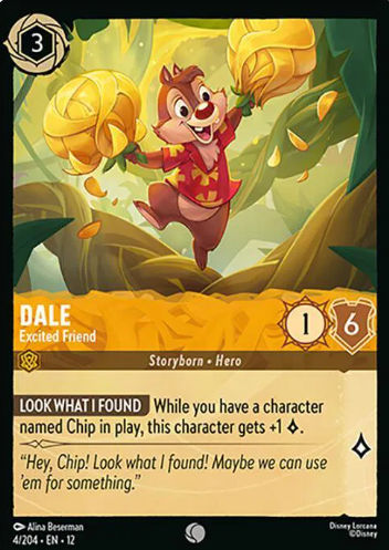 #004 Dale - Disney Lorcana Wilds Unknown