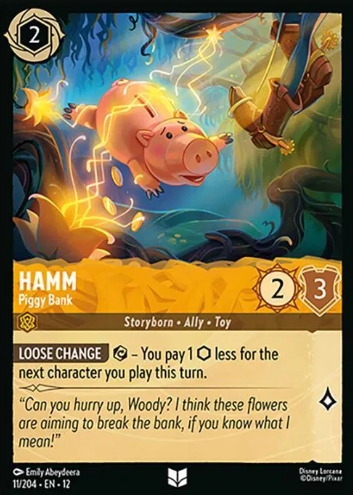 #011 Hamm - Disney Lorcana Wilds Unknown
