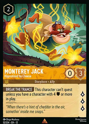#012 Monterey Jack - Disney Lorcana Wilds Unknown