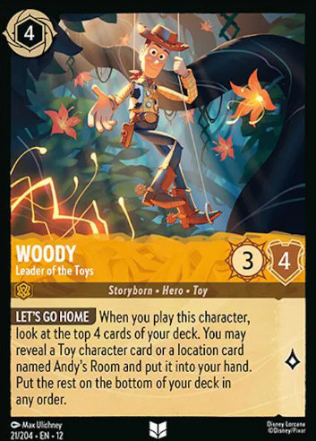 #021 Woody - Disney Lorcana Wilds Unknown