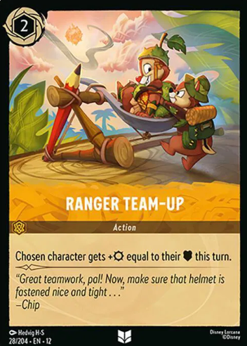 #028 Ranger Team-Up - Disney Lorcana Wilds Unknown