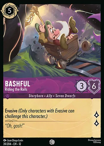 #039 Bashful - Disney Lorcana Wilds Unknown