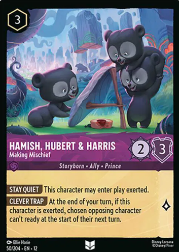 #050 Hamish, Hubert & Harris - Disney Lorcana Wilds Unknown