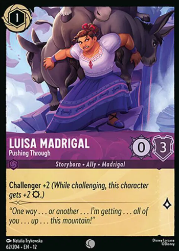 #062 Luisa Madrigal - Disney Lorcana Wilds Unknown