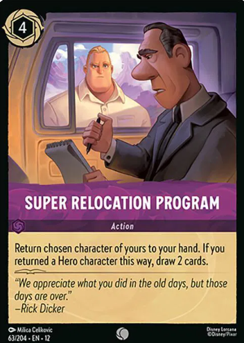 #063 Super Relocation Program - Disney Lorcana Wilds Unknown