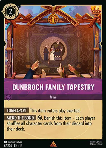 #067 Dunbroch Family Tapestry - Disney Lorcana Wilds Unknown