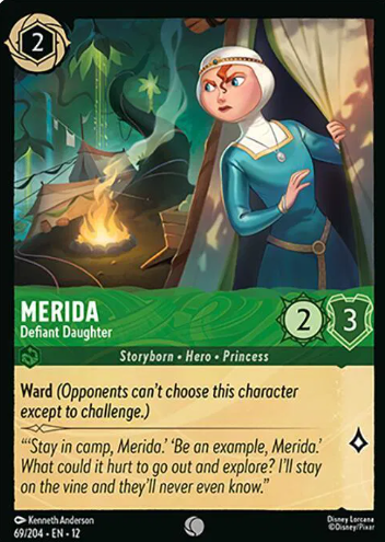#069 Merida - Disney Lorcana Wilds Unknown