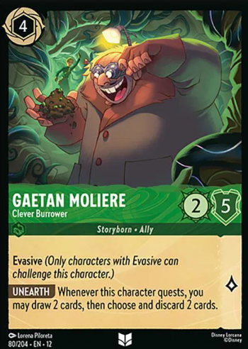 #080 Gaetan Moliere - Disney Lorcana Wilds Unknown