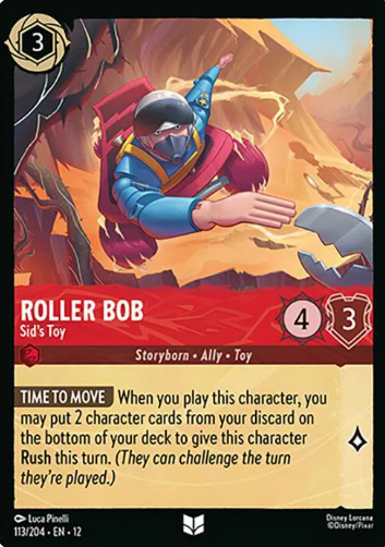 #113 Roller Bob - Disney Lorcana Wilds Unknown