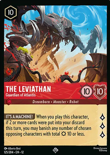 #125 The Leviathan - Disney Lorcana Wilds Unknown