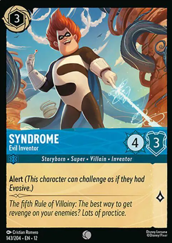 #143 Syndrome - Disney Lorcana Wilds Unknown