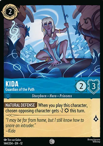 #144 Kida - Disney Lorcana Wilds Unknown