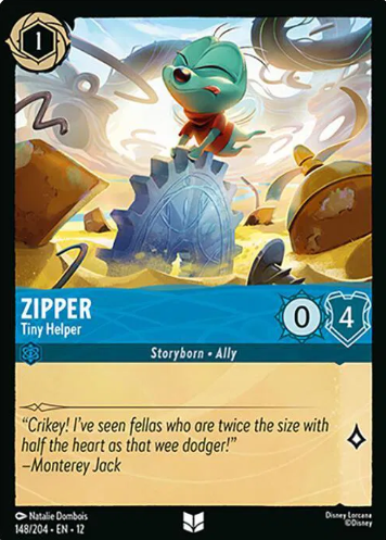 #148 Zipper - Disney Lorcana Wilds Unknown
