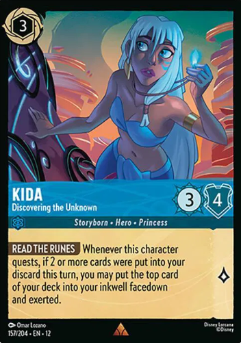#157 Kida - Disney Lorcana Wilds Unknown