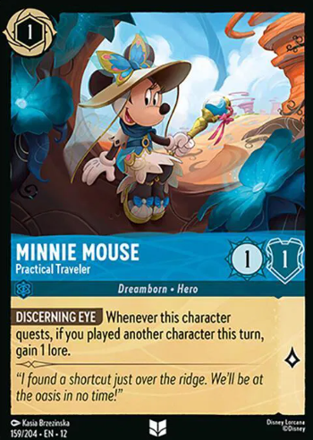 #159 Minnie Mouse - Disney Lorcana Wilds Unknown