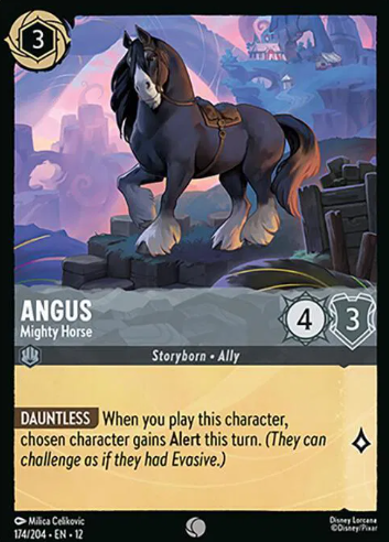 #174 Angus - Disney Lorcana Wilds Unknown