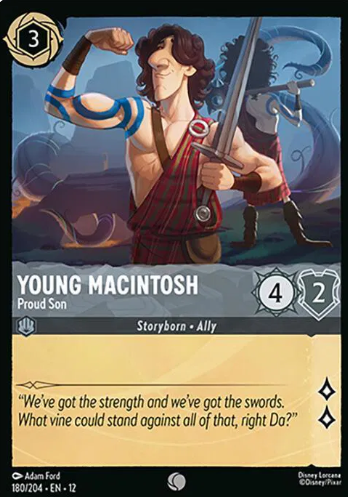 #180 Young Macintosh - Disney Lorcana Wilds Unknown