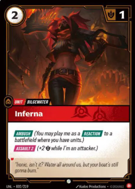 #002 Inferna - Riftbound Unleashed