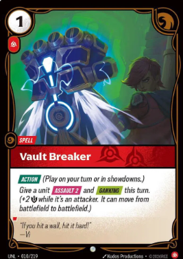 #010 Vault Breaker - Riftbound Unleashed