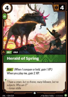 #034 Herald of Spring - Riftbound Unleashed
