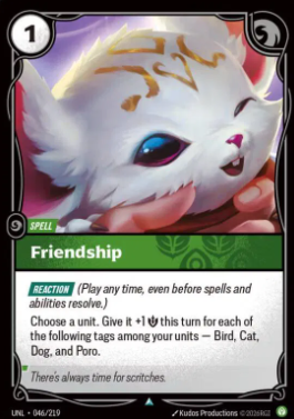 #046 Friendship - Riftbound Unleashed